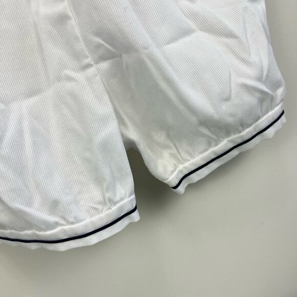 Vintage Rosy Kids Smocked White Sailor Romper 24 Months - Picture 4 of 8